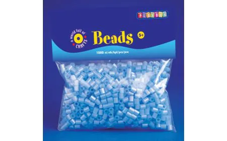 * Playbox - Beads (blue pearl) - 1000 pcs - Refill 13