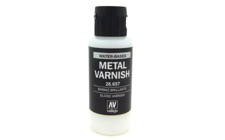 AV Vallejo Metal Color - Gloss Metal Varnish 60ml
