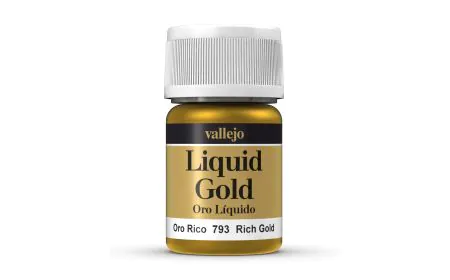 AV Vallejo Model Color 35ml - Rich Gold (Alcohol Based)