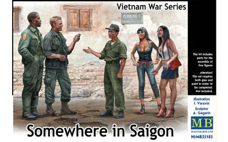 Masterbox 1:35 - Somewhere in Saigon, Vietnam War Series
