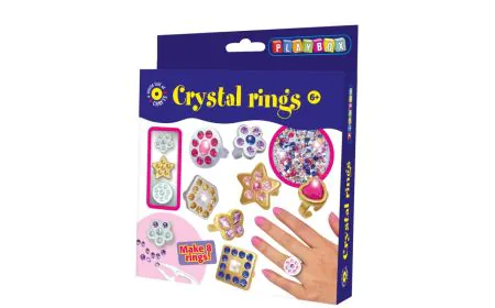 * Playbox - Craft Set Crystal Rings