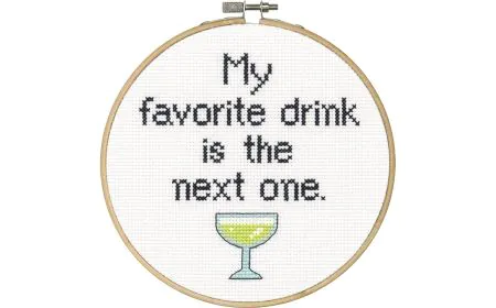 Dimensions Counted X Stitch - Favourite Drink