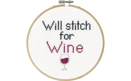 *Dimensions Counted X Stitch - Stitch for Wine