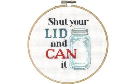Dimensions Counted X Stitch - Shut your Lid