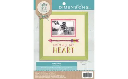 Dimensions Embroidery - All my Heart