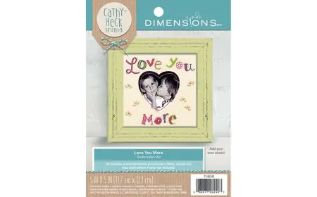 * Dimensions Embroidery - Love you More