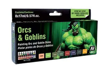 AV Vallejo Game Color - Set - Orcs & Goblins 17ml