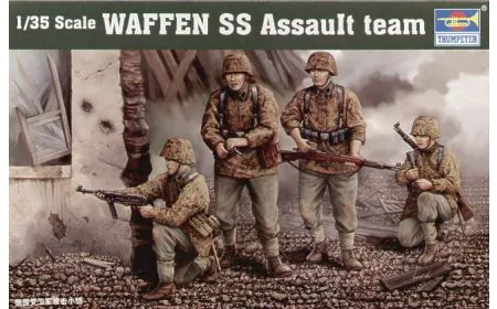 Trumpeter 1:35 - Figures Waffen SS Assault Team