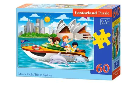 * Castorland Jigsaw Classic 60 pc - Motor Yacht Trip Sydney