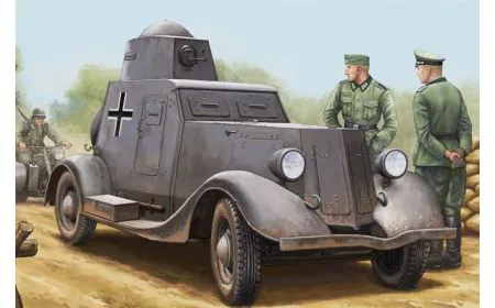 Hobbyboss 1:35 Soviet BA-20M Armored Car