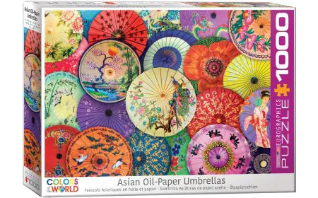 Eurographics Puzzle 1000 Pc - Asian Paper Umbrellas