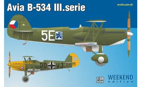 Eduard Kit 1:48 Weekend - Avia B-534 III.serie