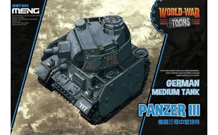 Meng Model - German Panzer III World War Toon