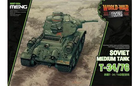 Meng Model - Soviet T-34/76 World War Toon