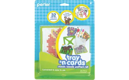 Perler Beads - Tray N Cards Classic Bead Pattern Kit