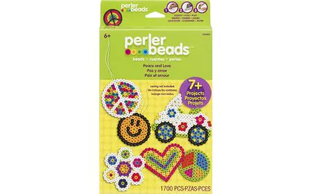 Perler Beads - Peace & Love Fused Bead Kit