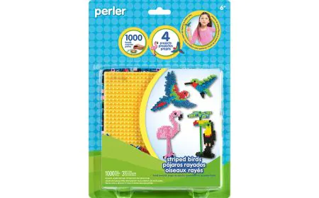 Perler Beads - Striped Birds Activity Kit