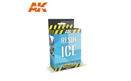 AK Interactive Resin Ice 2 Part Epoxy