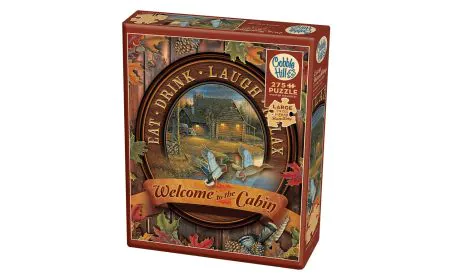 Cobblehill Puzzles XL 25 pc - Welcome to the Cabin