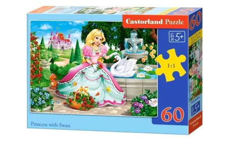 Castorland Jigsaw Classic 60 pc - Princess with Swan