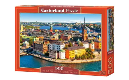 Castorland Jigsaw 500 pc - The Old Town of Stockholm Sweden