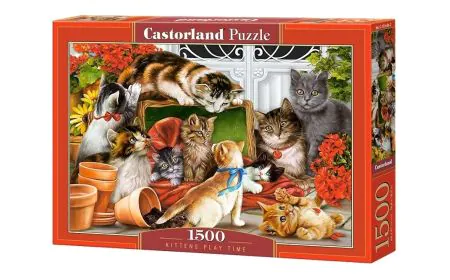 Castorland Jigsaw 1500 pc - Kittens Play Time