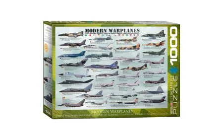Eurographics Puzzle 1000 Pc - Modern Warplanes