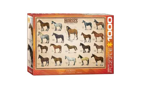 Eurographics Puzzle 1000 Pc - Horses