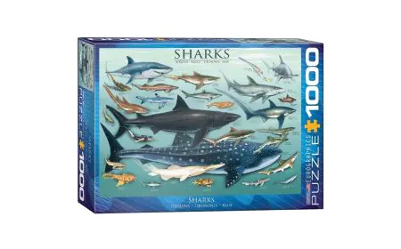 Eurographics Puzzle 1000 Pc - Sharks