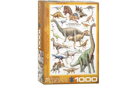 Eurographics Puzzle 1000 Pc - Dinosaurs, Jurassic Period
