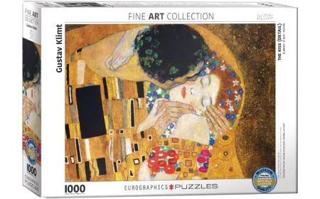 Eurographics Puzzle 1000 Pc - The Kiss (Detail) Gustav Klimt