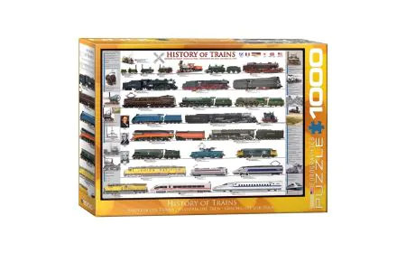 Eurographics Puzzle 1000 Pc - History of Trains