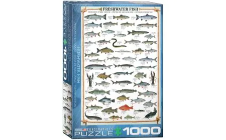 Eurographics Puzzle 1000 Pc - Freshwater Fish