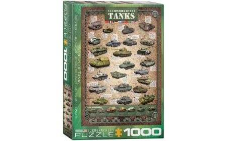 Eurographics Puzzle 1000 Pc - History of Tanks