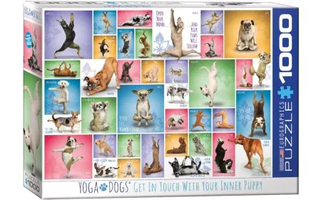 Eurographics Puzzle 1000 Pc - Yoga Dogs