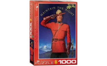Eurographics Puzzle 1000 Pc - RCMP Maintain the Right