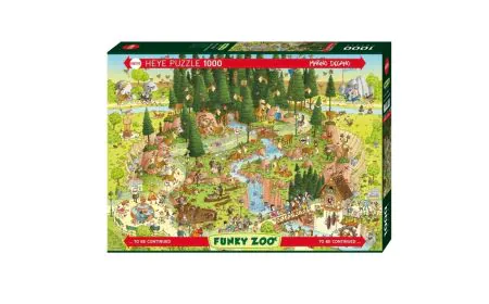 Heye Puzzles - 1000 Pc - Black Forest Habitat