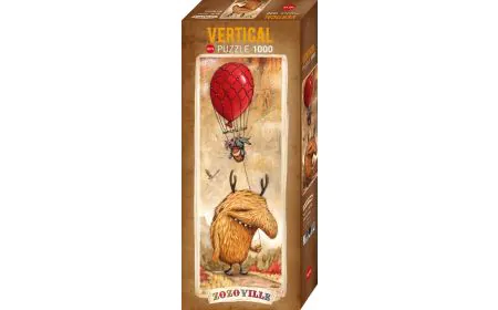 Heye Puzzles - Vertical 1000 Pc Zozoville Red Balloon