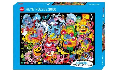 Heye Puzzles - 2000 Pc - New Psychedoodlic