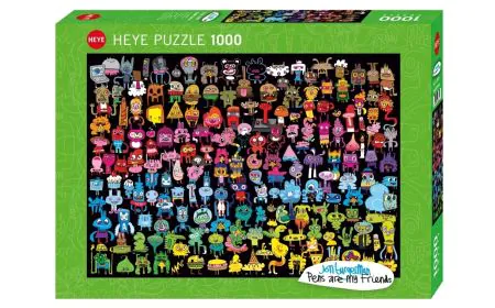 Heye Puzzles - 1000 Pc - Doodle Rainbow
