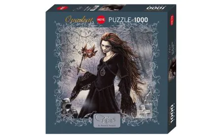 Heye Puzzles - 1000 Pc New Black, Favole