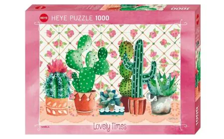 Heye Puzzles - 1000 pc Cactus Family