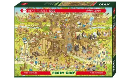 Heye Puzzles - 1000 pc Monkey Habitat
