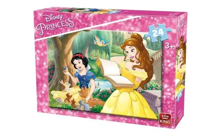 King Puzzles Disney 24 Pc - Princesses