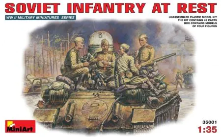 Miniart 1:35 - Soviet Infantry at Rest