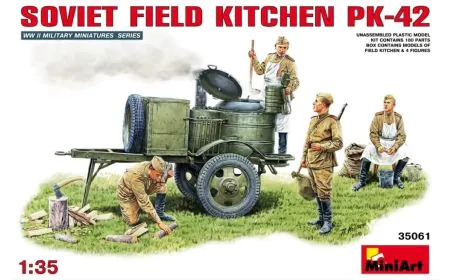 Miniart 1:35 - Soviet Field Kitchen PK-42