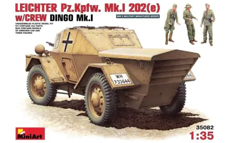 Miniart 1:35 - Leichter Pz. Pz.Kpfw.Mk.I 202(e) Dingo Mk.I