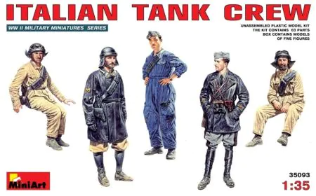 Miniart 1:35 - Italian Tank Crew