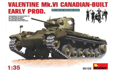 Miniart 1:35 - Valentine Mk.VI Canadian Built (Early)