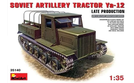 Miniart 1:35 - Ya-12 Soviet Artillery Tractor (Late)